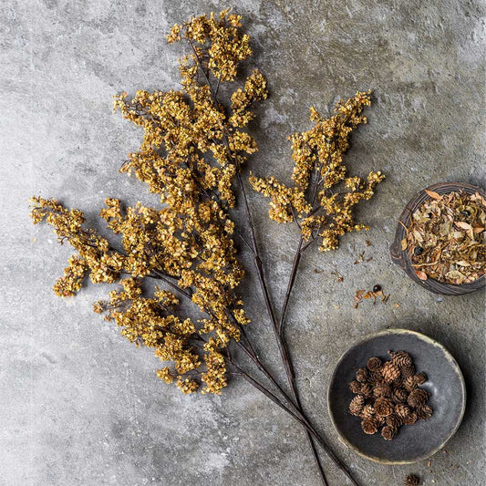 ARTIFICIAL SEDGE WINTER, SAFFRON - *Pre-order* SHIPPING June 2026