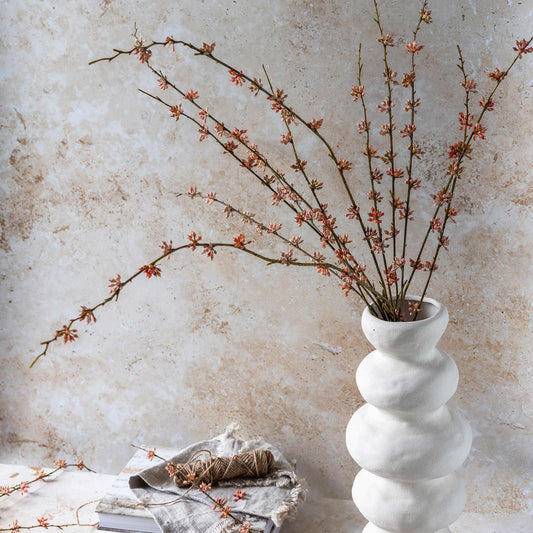 ARTIFICIAL SUCCULENT BRANCH, CORAL - *Pre-order* - Shipping December 2025