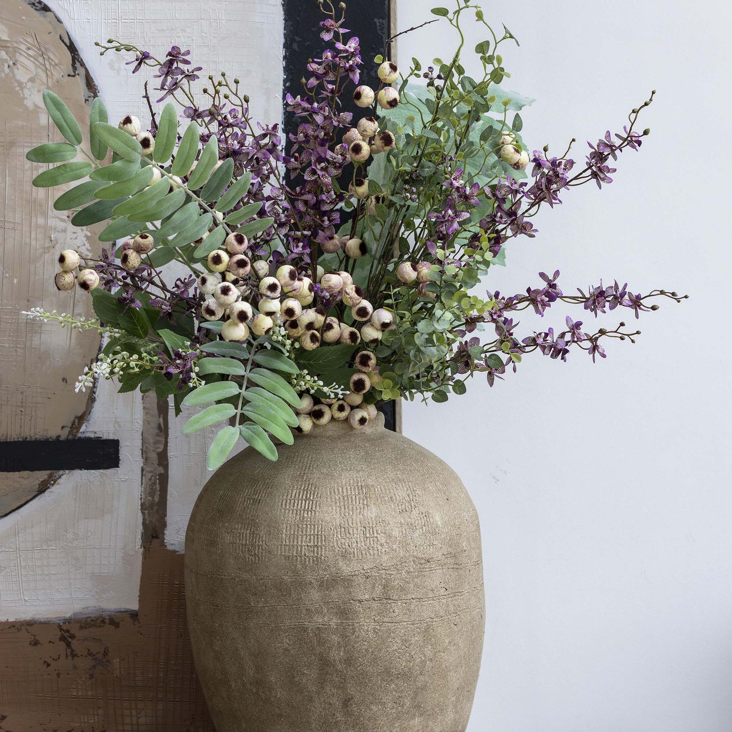 ARTIFICIAL WILD ORCHID BUNCH - *Pre-Order* - Shipping January 2026