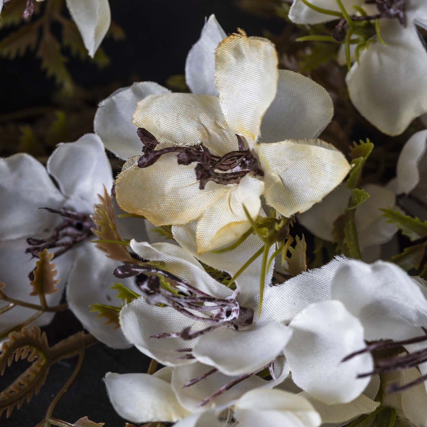ARTIFICIAL PRUNUS BLOSSOM, CREAM