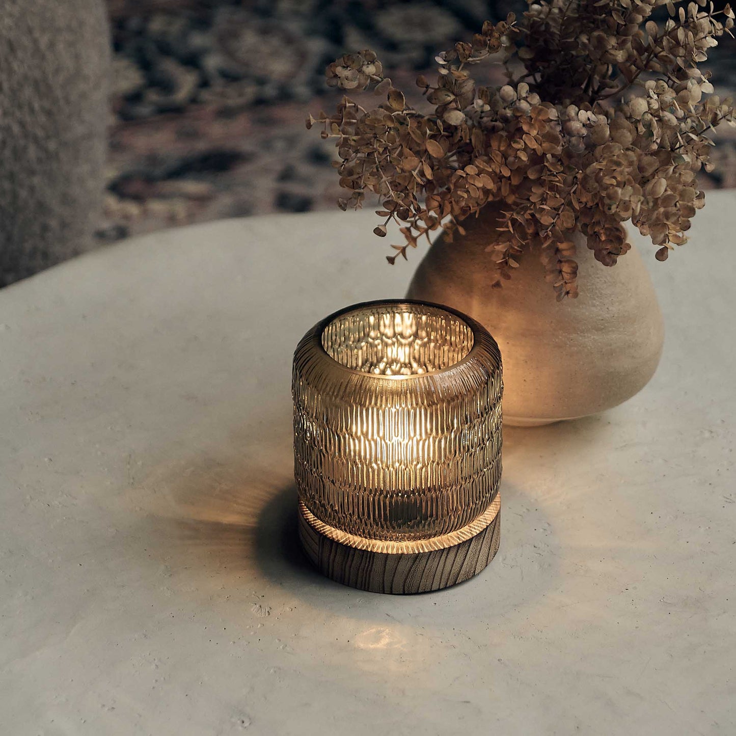 MARIELLE PORTABLE LAMP, SLATE