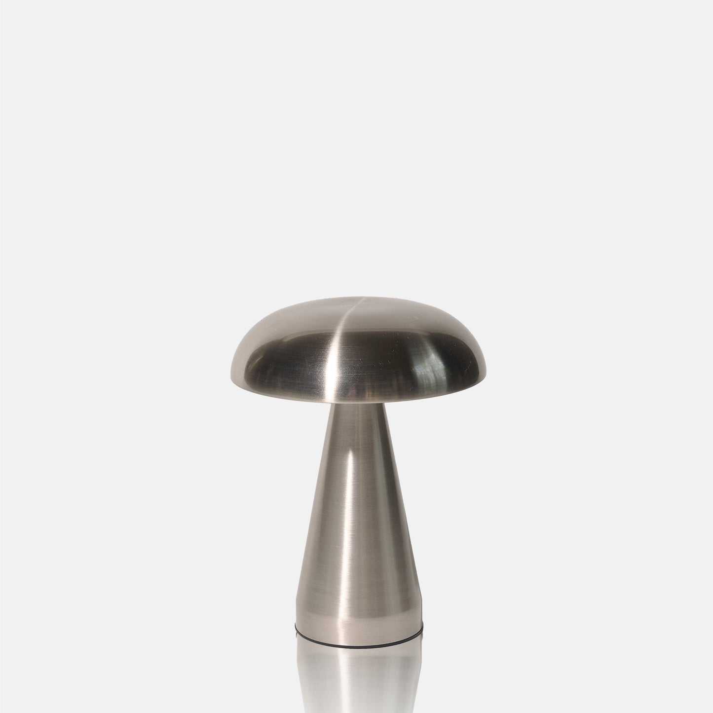 ZENITH PORTABLE TABLE LAMP, SILVER