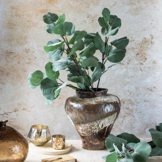 ARTIFICIAL EUCALYPTUS SILVER DOLLAR - *Pre-Order* - Shipping January 2026