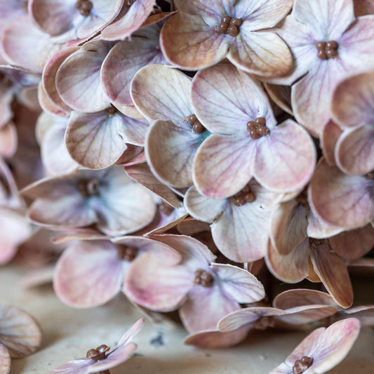 ARTIFICIAL REAL TOUCH HYDRANGEA, ANTIQUE BLUSH - *Pre-Order* - Shipping January 2026