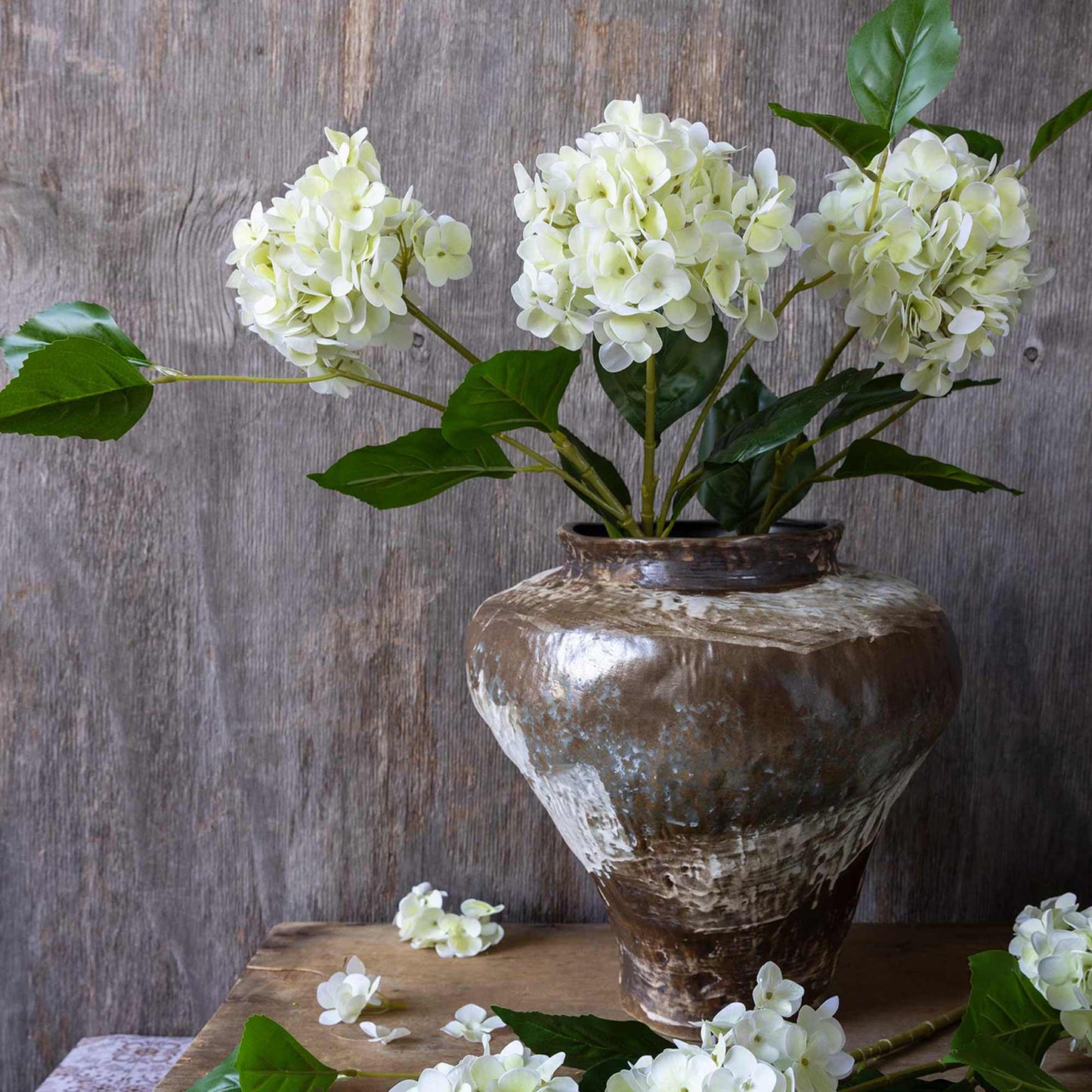 ARTIFICIAL REAL TOUCH HYDRANGEA, ZEST - *Pre-Order* - Shipping January 2026