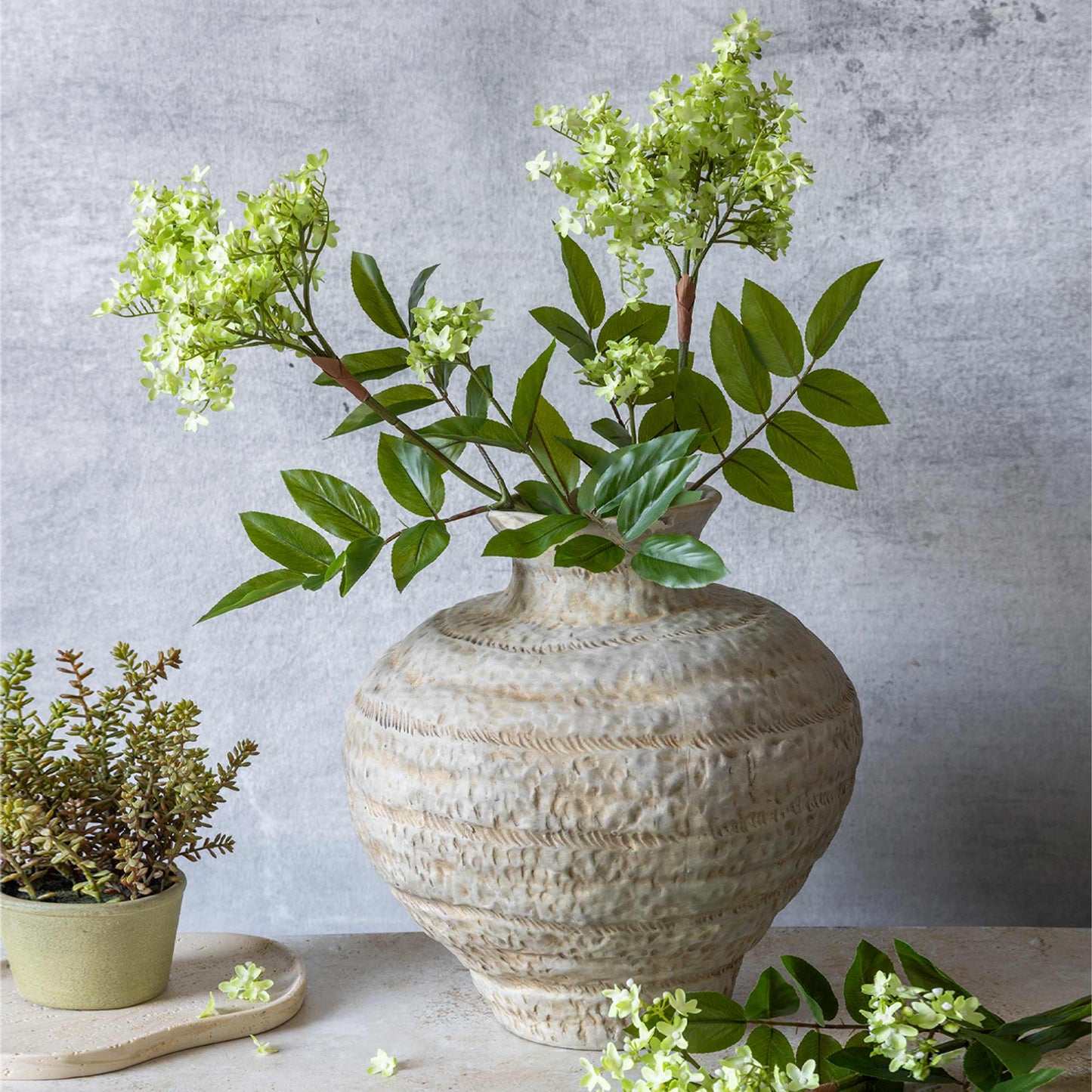 ARTIFICIAL LILAC STEM, PISTACHIO - *Pre-Order* - Shipping January 2026