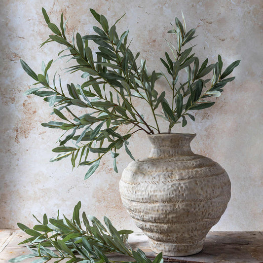 ARTIFICIAL OLIVE BRANCH, SOFT GREEN - *Pre-Order* - Shipping January 2026
