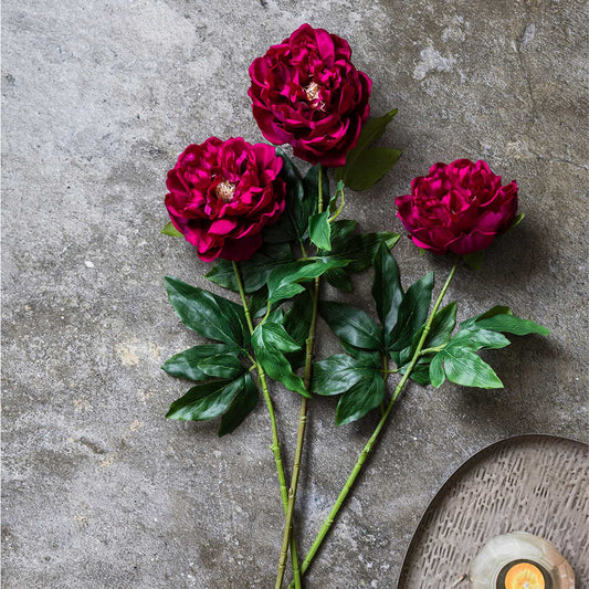 ARTIFICIAL REAL TOUCH PEONY - *Pre-order* SHIPPING June 2026