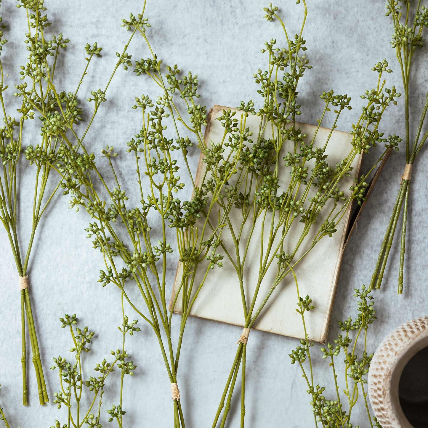 ARTIFICIAL SUCCULENT BUNCH, GREEN - *Pre-order* - Shipping December 2025