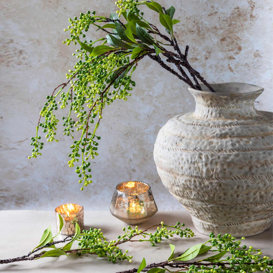 ARTIFICIAL VIBURNUM BRANCH - *Pre-Order* - Shipping January 2026