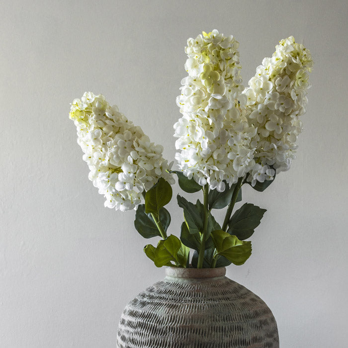 ARTIFICIAL HYDRANGEA PANICULATA, CREAM