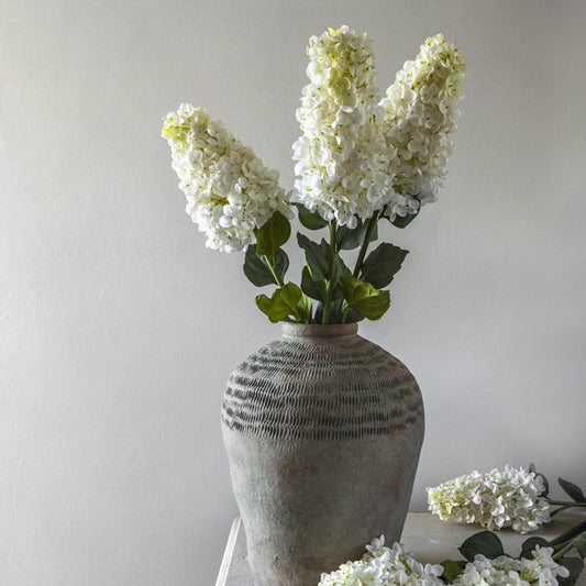 ARTIFICIAL HYDRANGEA PANICULATA, CREAM