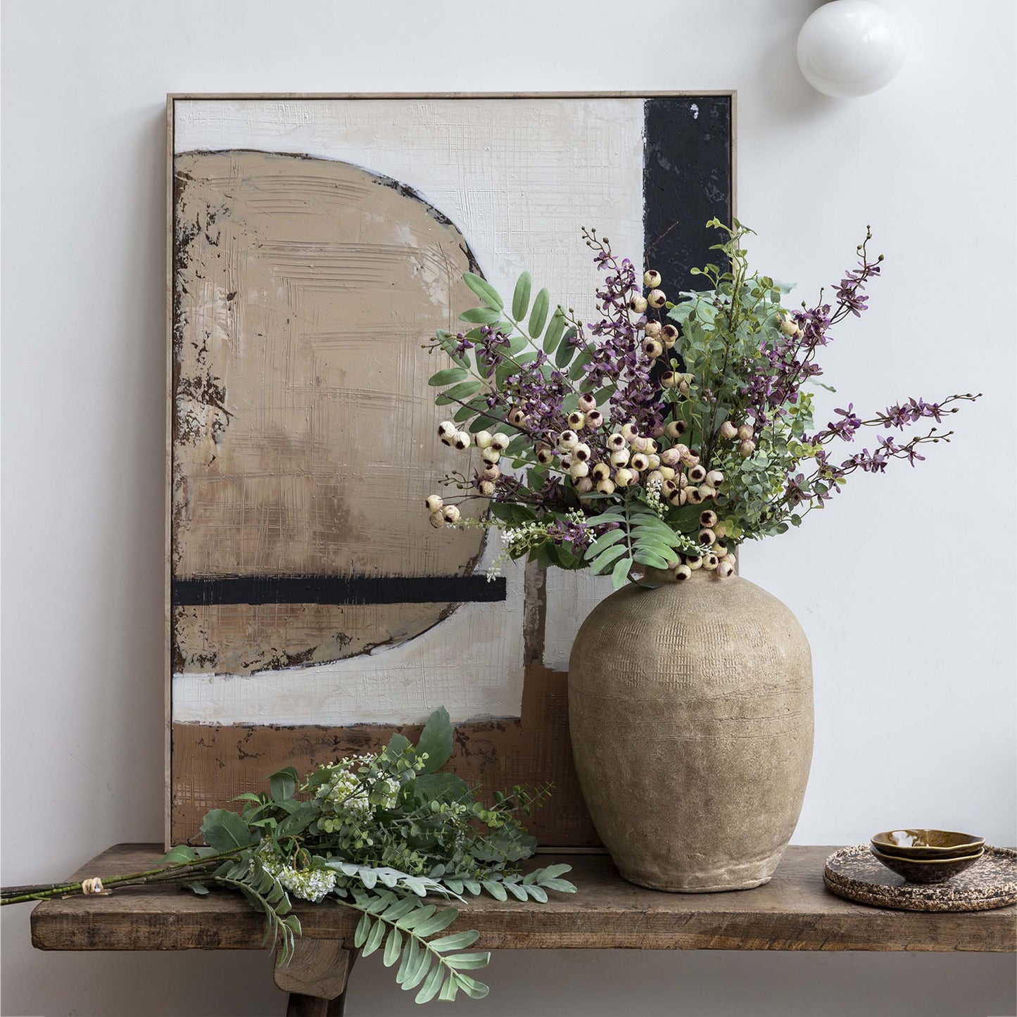 ARTIFICIAL WILD ORCHID BUNCH - *Pre-Order* - Shipping January 2026