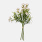 ARTIFICIAL HELLEBORE BUNCH, WHITE - *Pre-Order* - Shipping January 2026