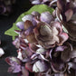 ARTIFICIAL HYDRANGEA BUNCH, DAMSON