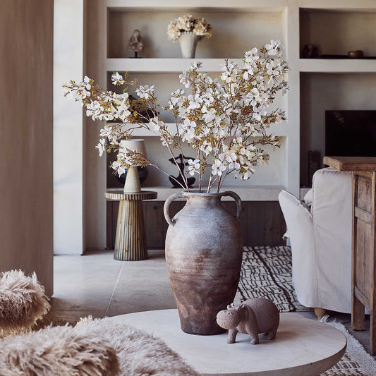 PRUNUS BLOSSOM - CREAM FAUX FLORAL BUNDLE
