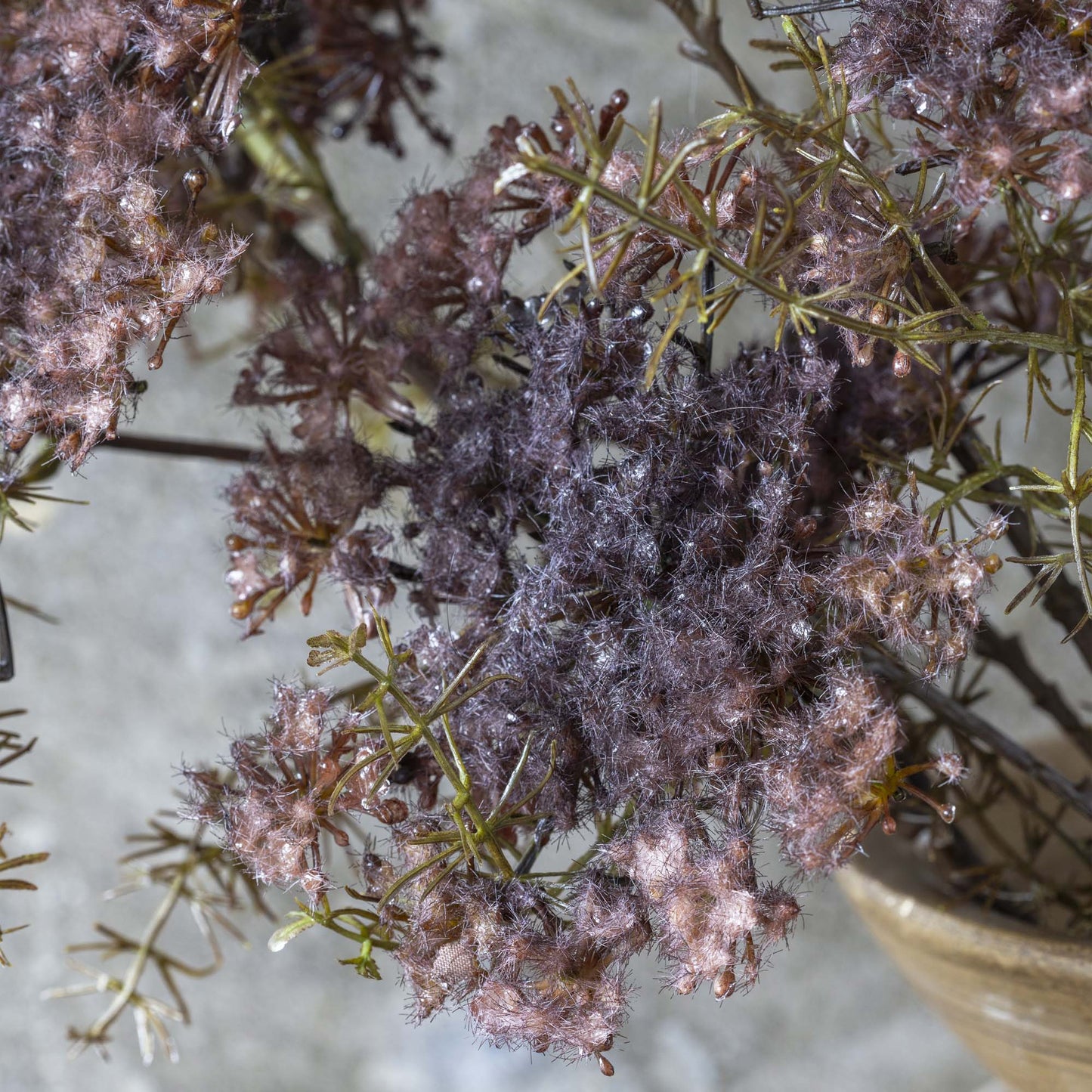ARTIFICIAL QUEEN ANNE'S LACE, PURPLE