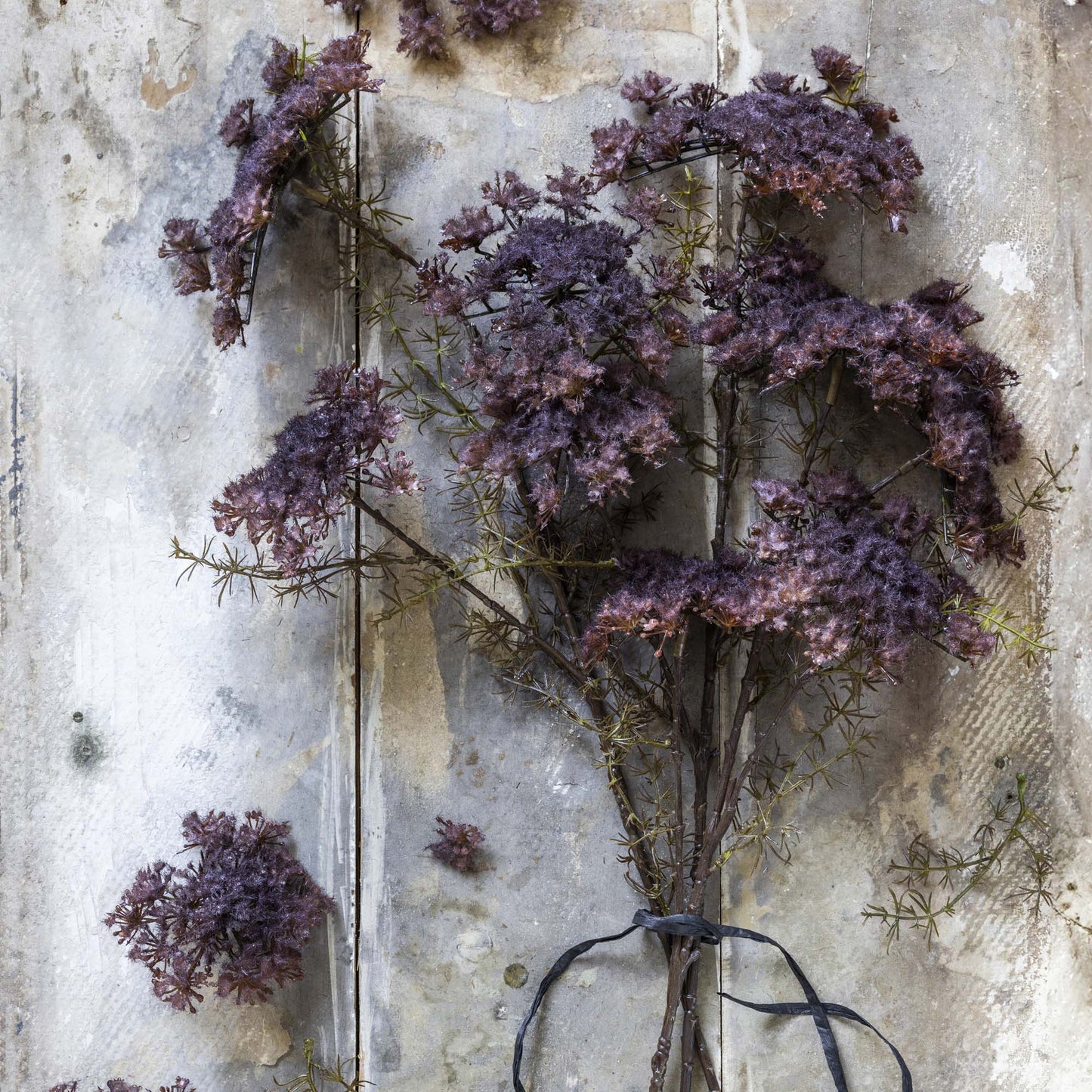ARTIFICIAL QUEEN ANNE'S LACE, PURPLE
